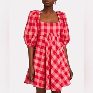 Acler Perry Gingham Minidress